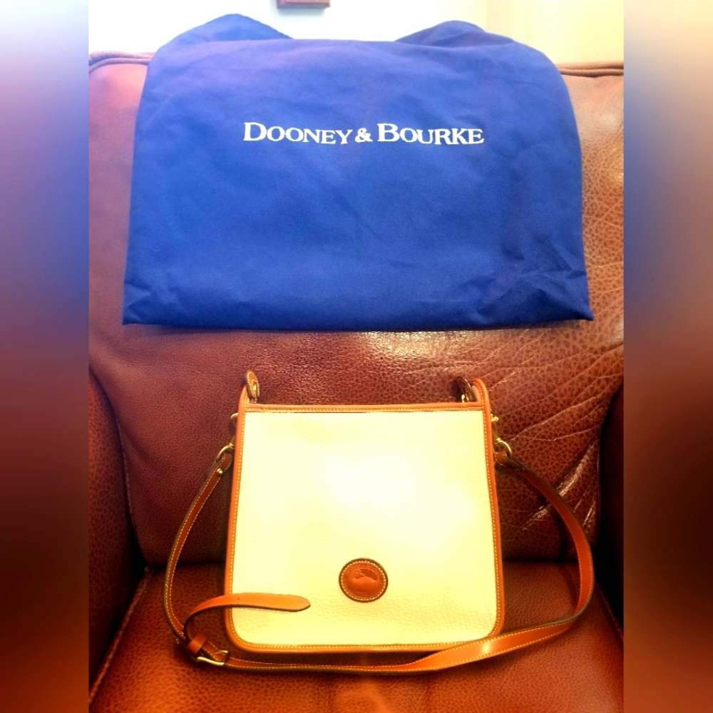 Dooney & Bourke Cream Crossbody Bag